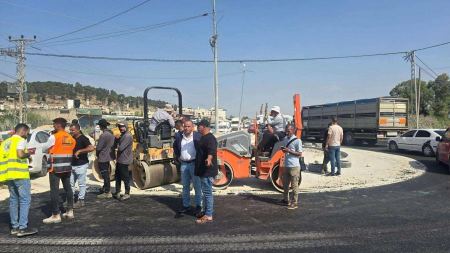 تعبيد دوار الاحمدين 