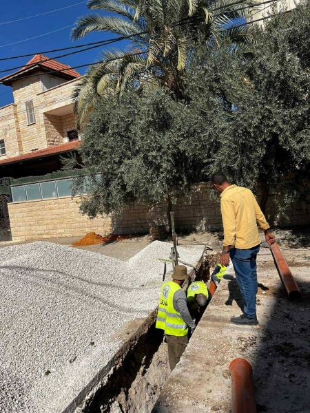 تأهيل وصيانه خط صرف صحي رئيسي